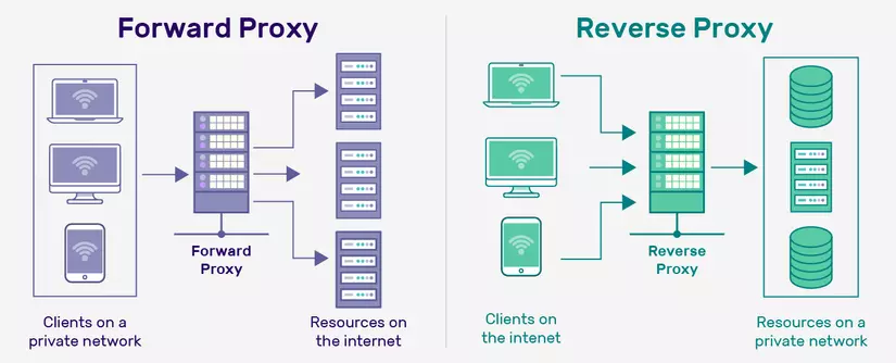 Read more about the article Proxy, Reverse Proxy, Forward Proxy, Forward Port, Load Balancerの概要